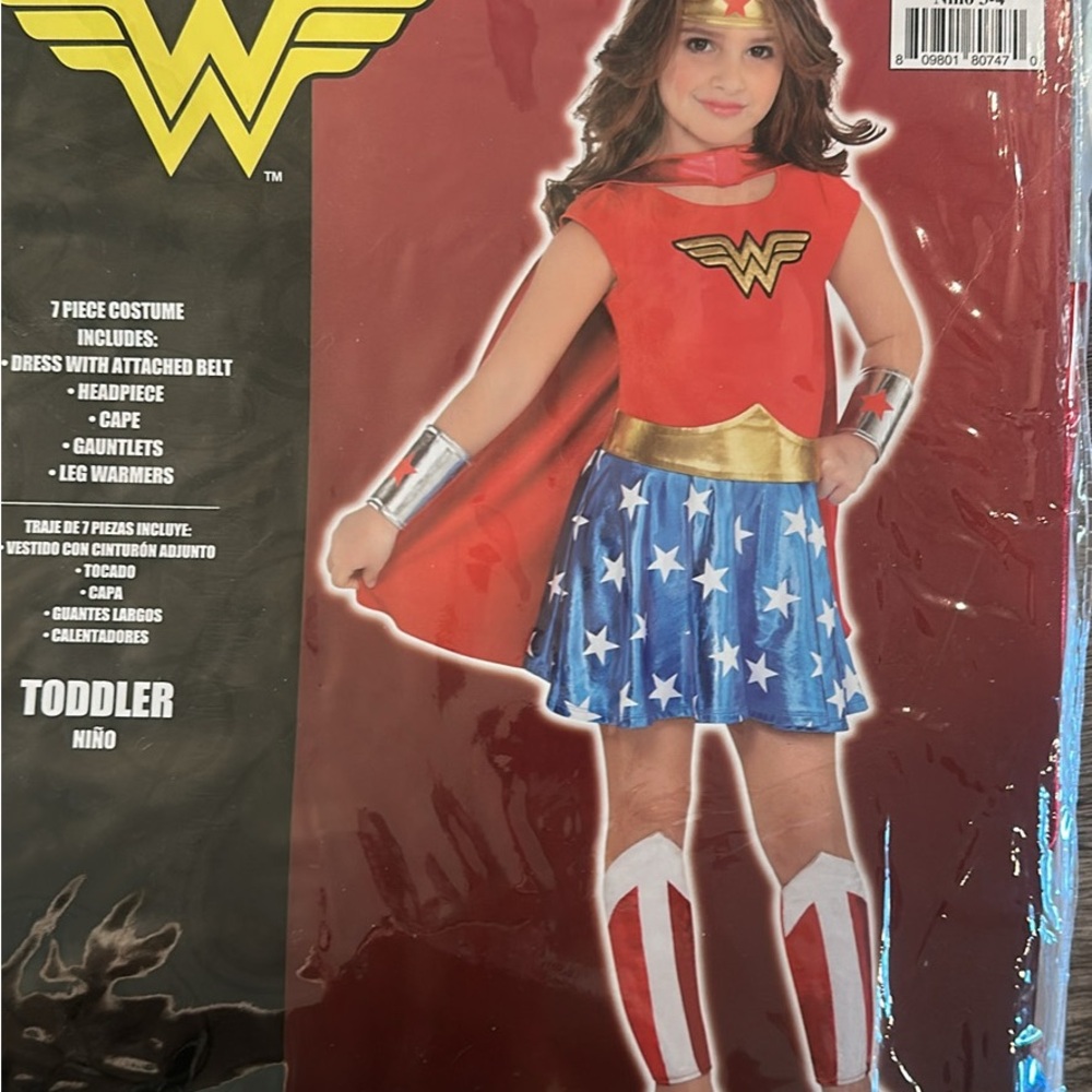 BRAND NEW!! Toddler Wonder Woman Costume